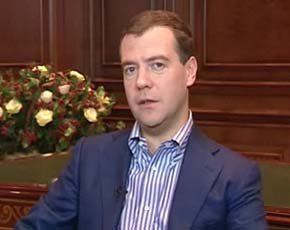 Третье сообщение в видеоблоге Медведева